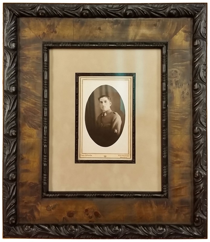 Image of Framed Military Photograph 