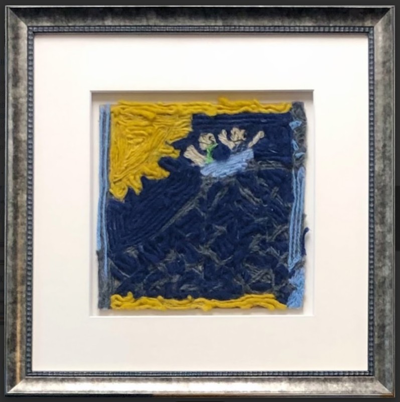 Image of Framed Yarn Art