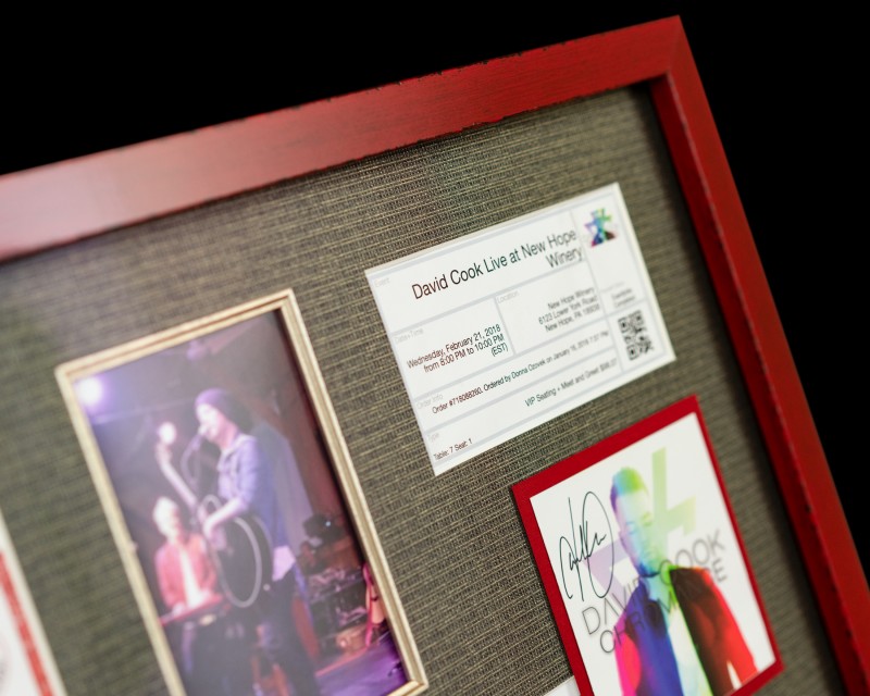 Detail of concert theater framing