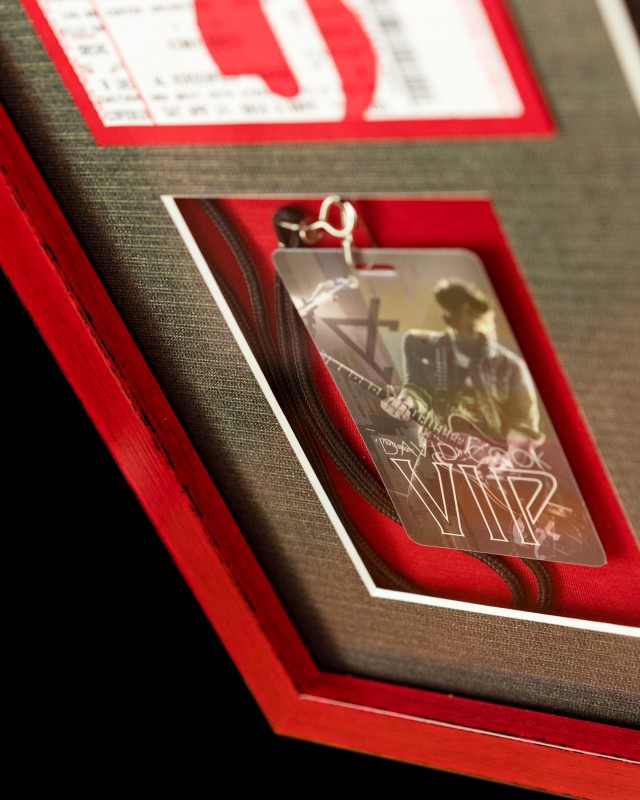 Detail of concert theater framing