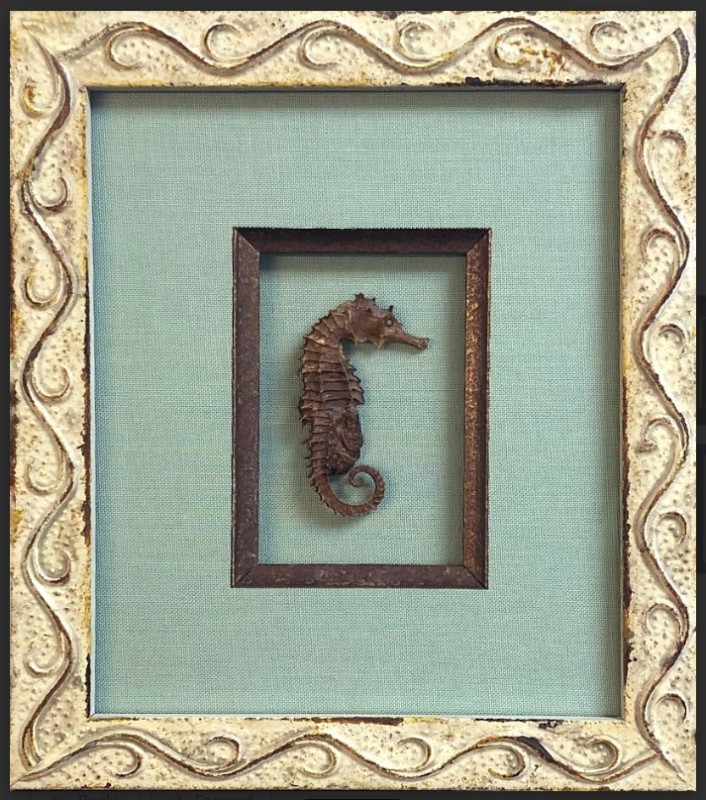 Image of Framed Seahorse
